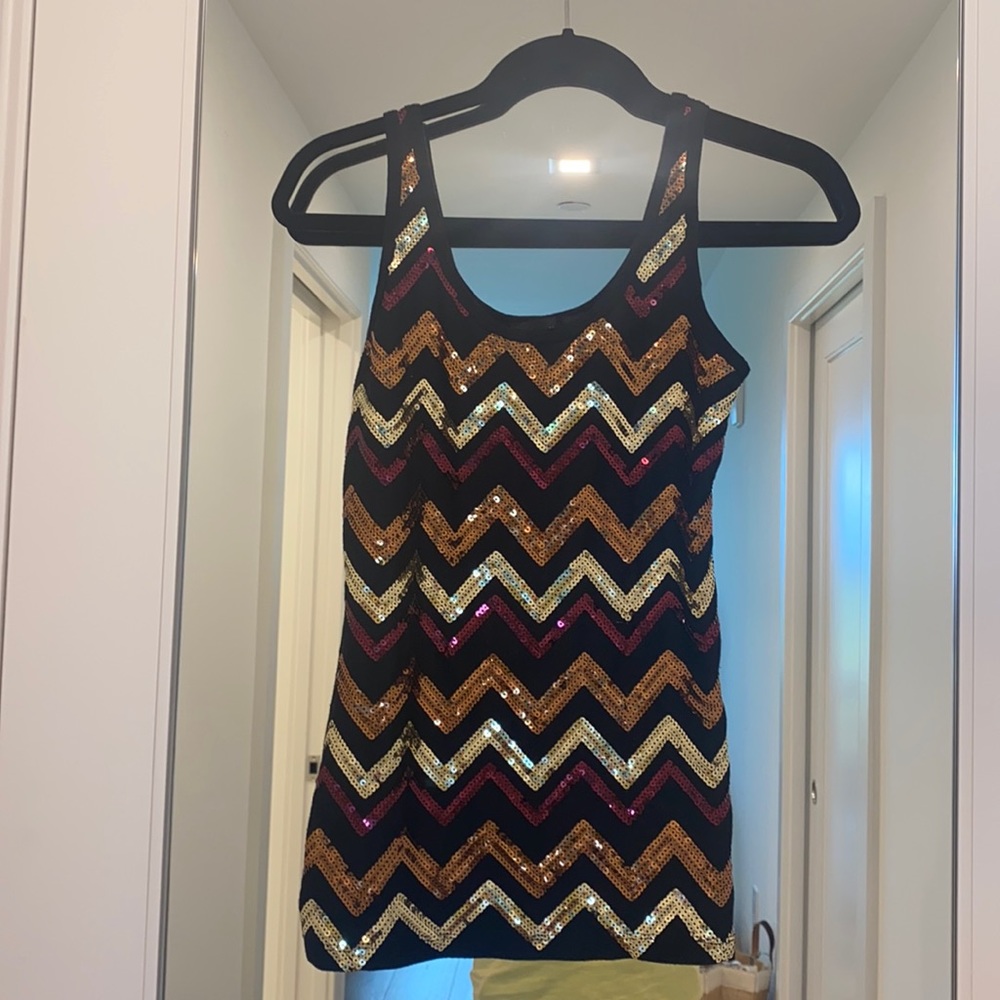 Karen Kane sequin tank